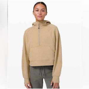Lululemon Scuba Oversized 1/2 Zip Hoodie sweater 
Trench size M/L